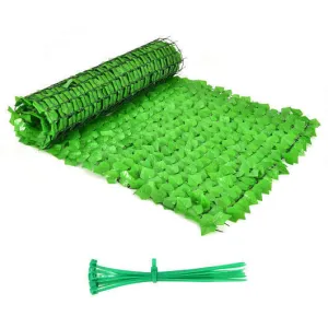 118 x 39 Inch Artificial Ivy Privacy Fence for Fence and Vine Decor - Color: Lig