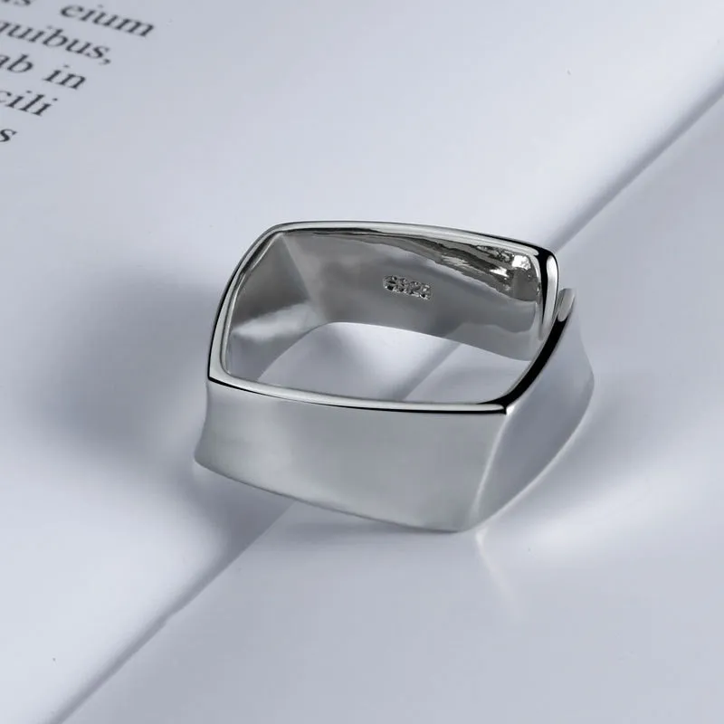 14K Gold Wide Open Ring for Women Anniverssary Jewelry