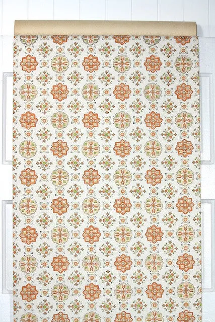 1960s Geometric Vintage Wallpaper