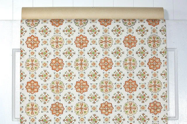 1960s Geometric Vintage Wallpaper