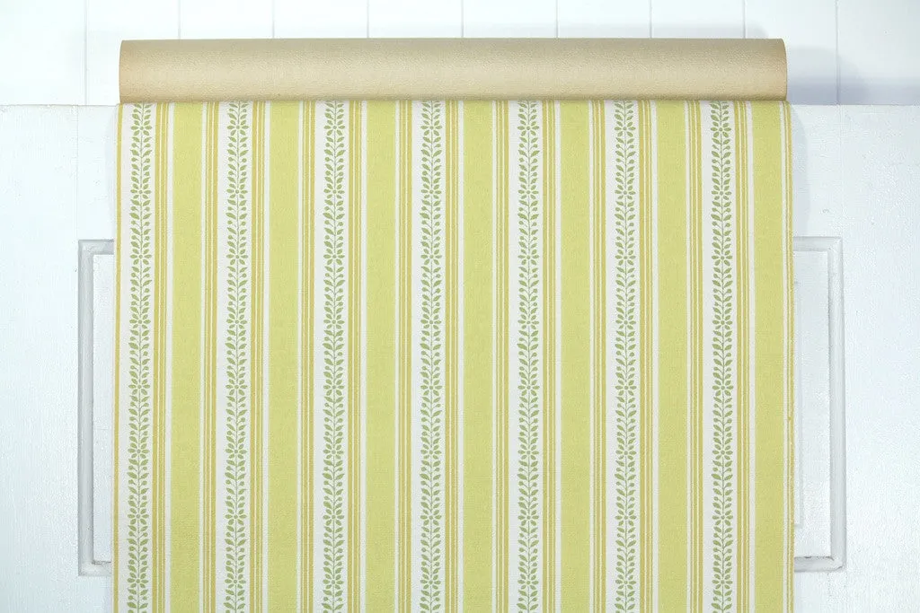 1960s Stripe Vintage Wallpaper