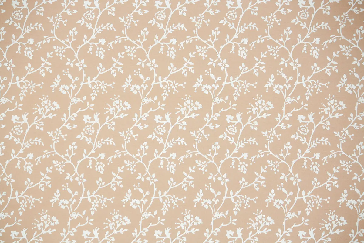 1970s Floral Vintage Wallpaper