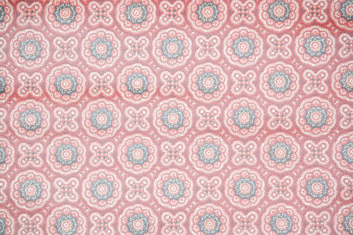 1970s Geometric Vintage Wallpaper