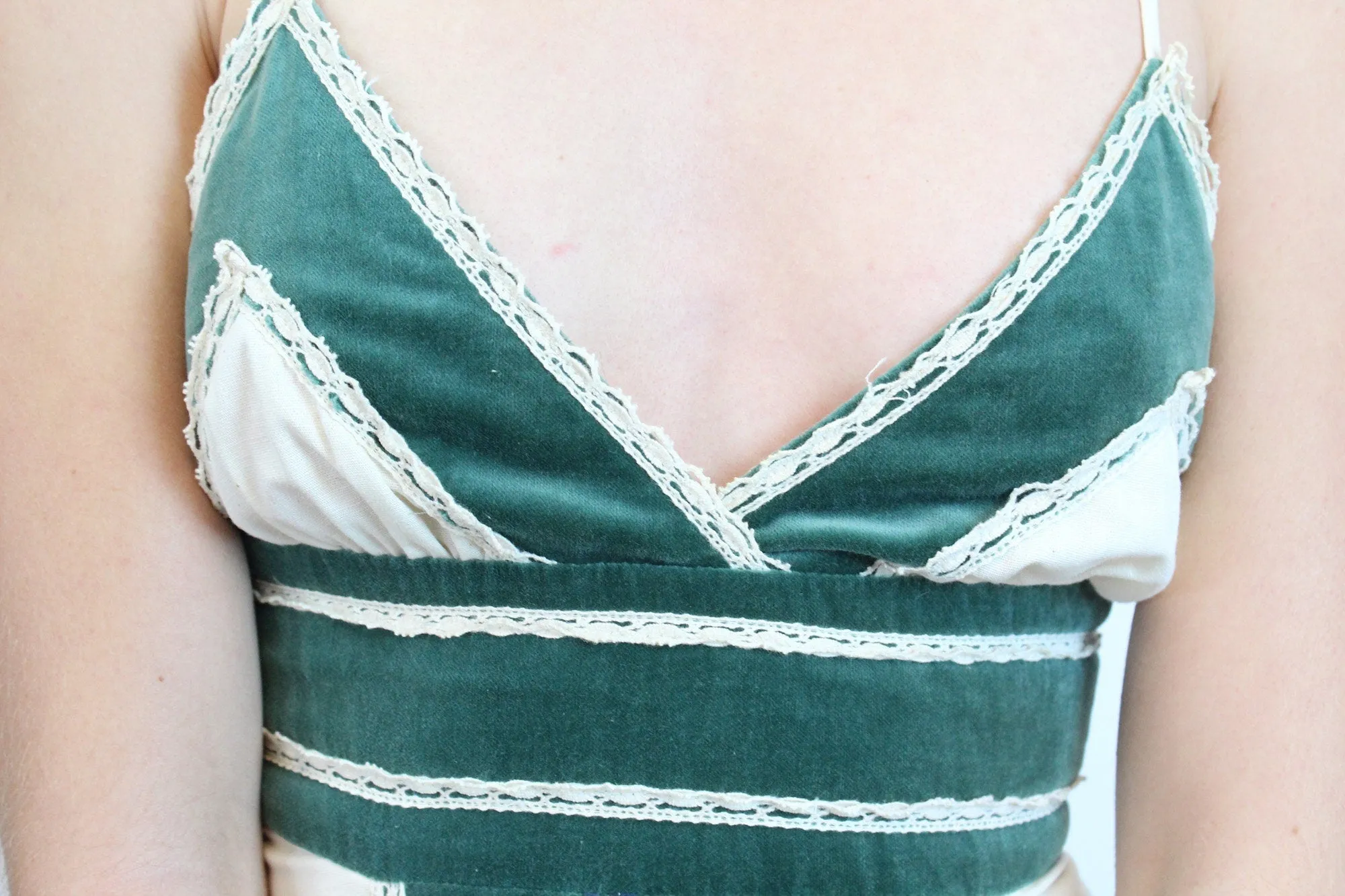 1970s GUNNE SAX halter maxi dress xxs | new spring