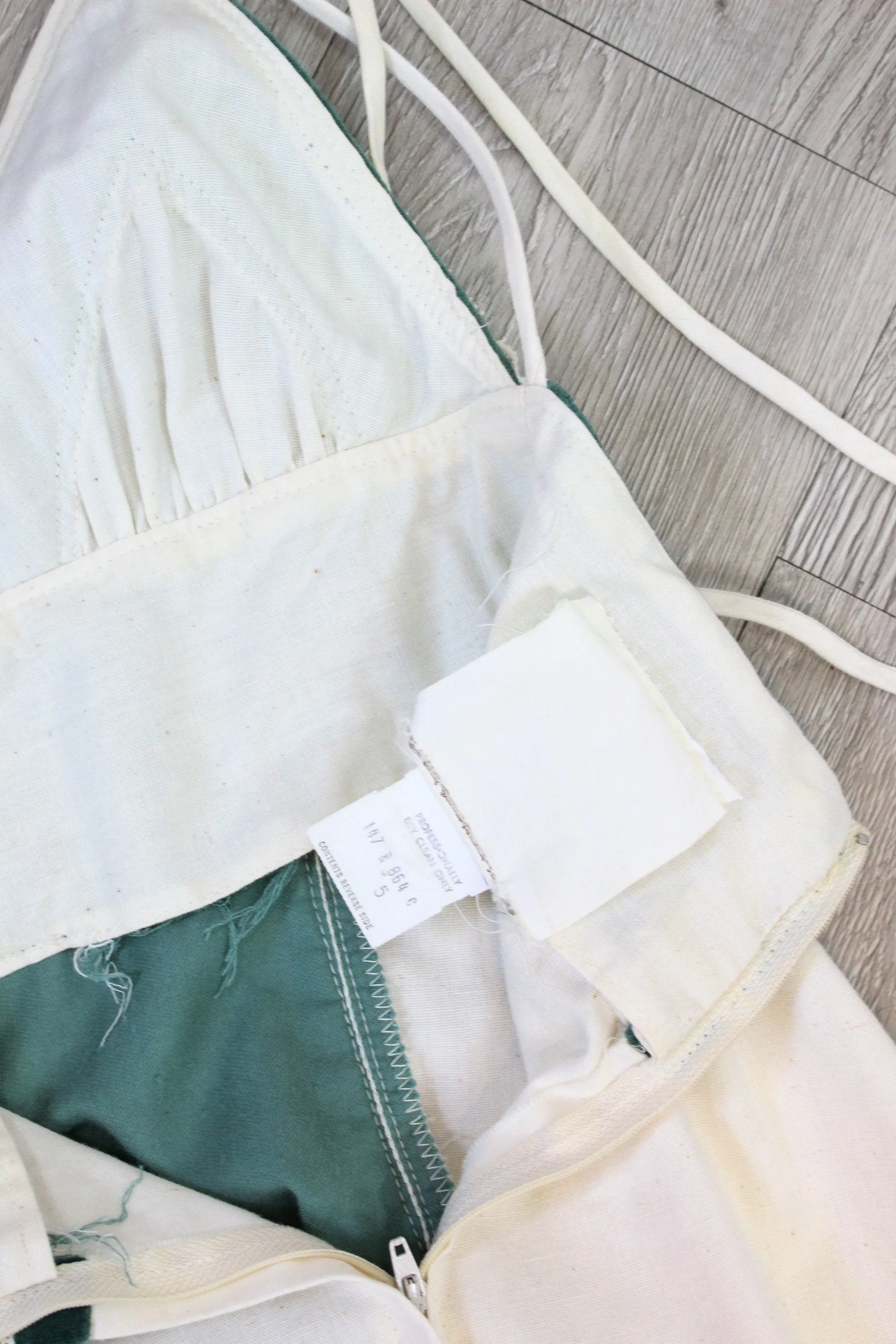 1970s GUNNE SAX halter maxi dress xxs | new spring