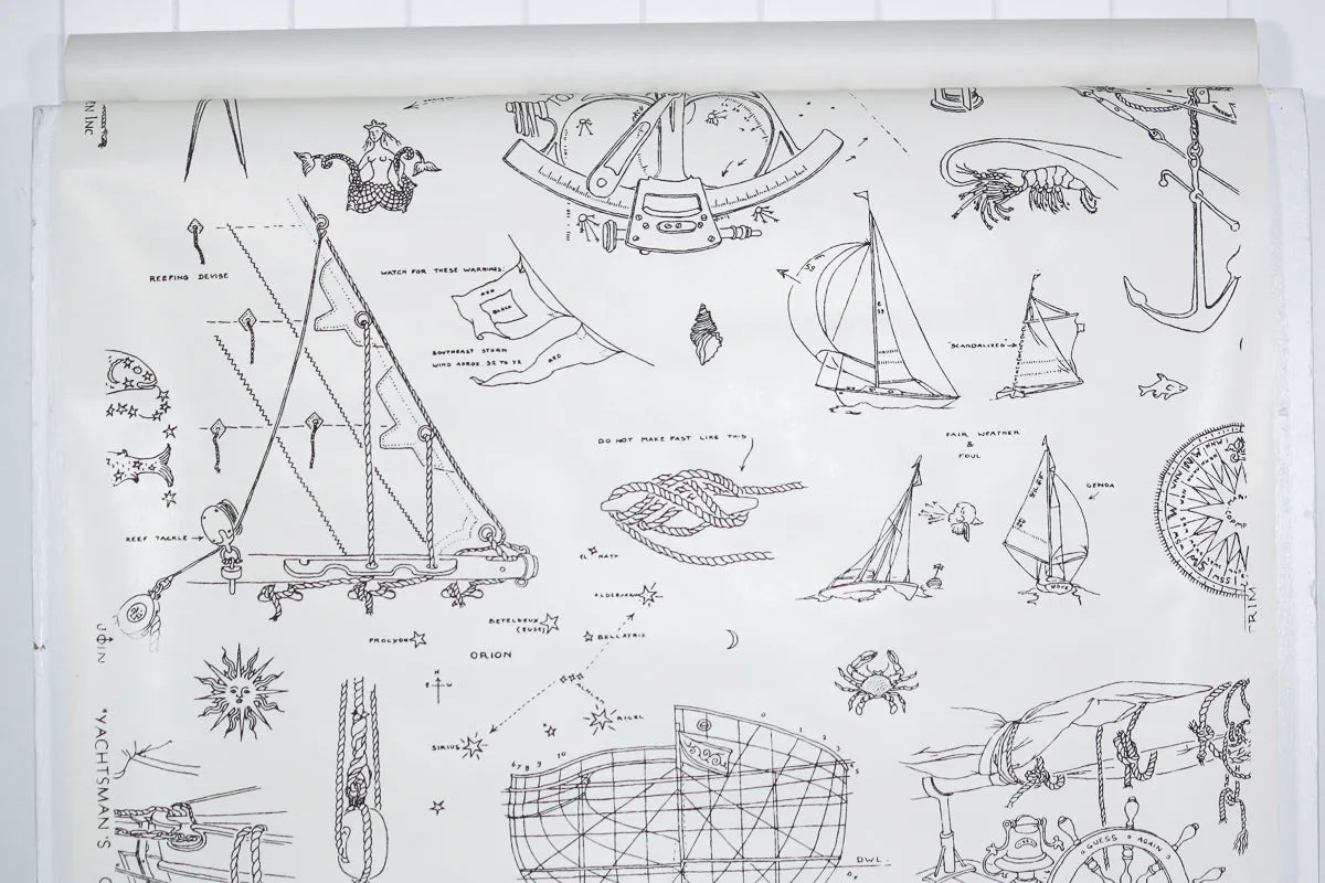1970s Novelty Vintage Wallpaper