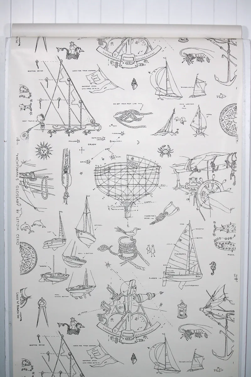 1970s Novelty Vintage Wallpaper