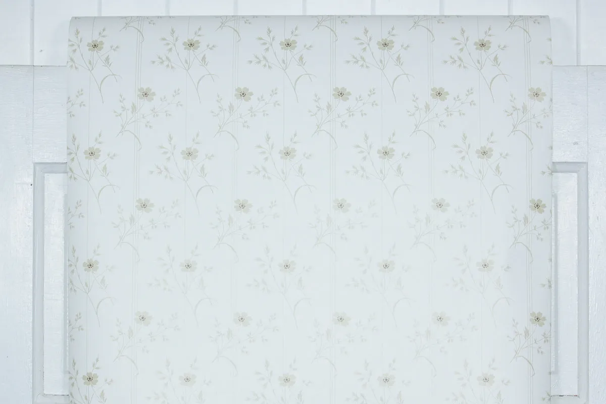 1980s Botanical Vintage Wallpaper