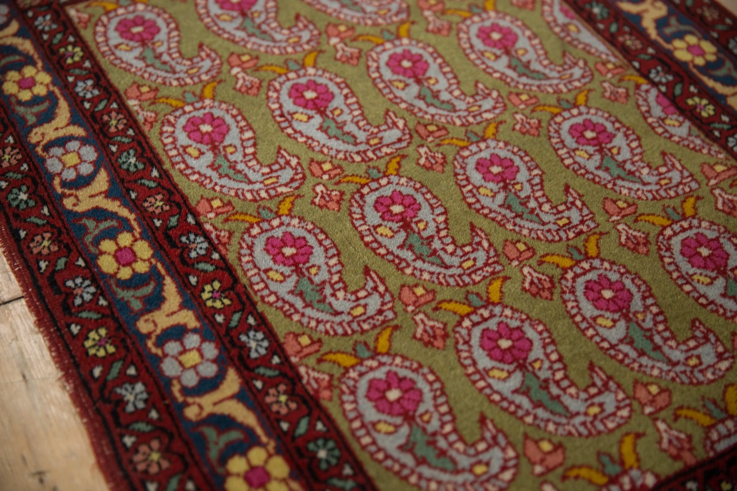2x3 Vintage Farahan Sarouk Rug Mat