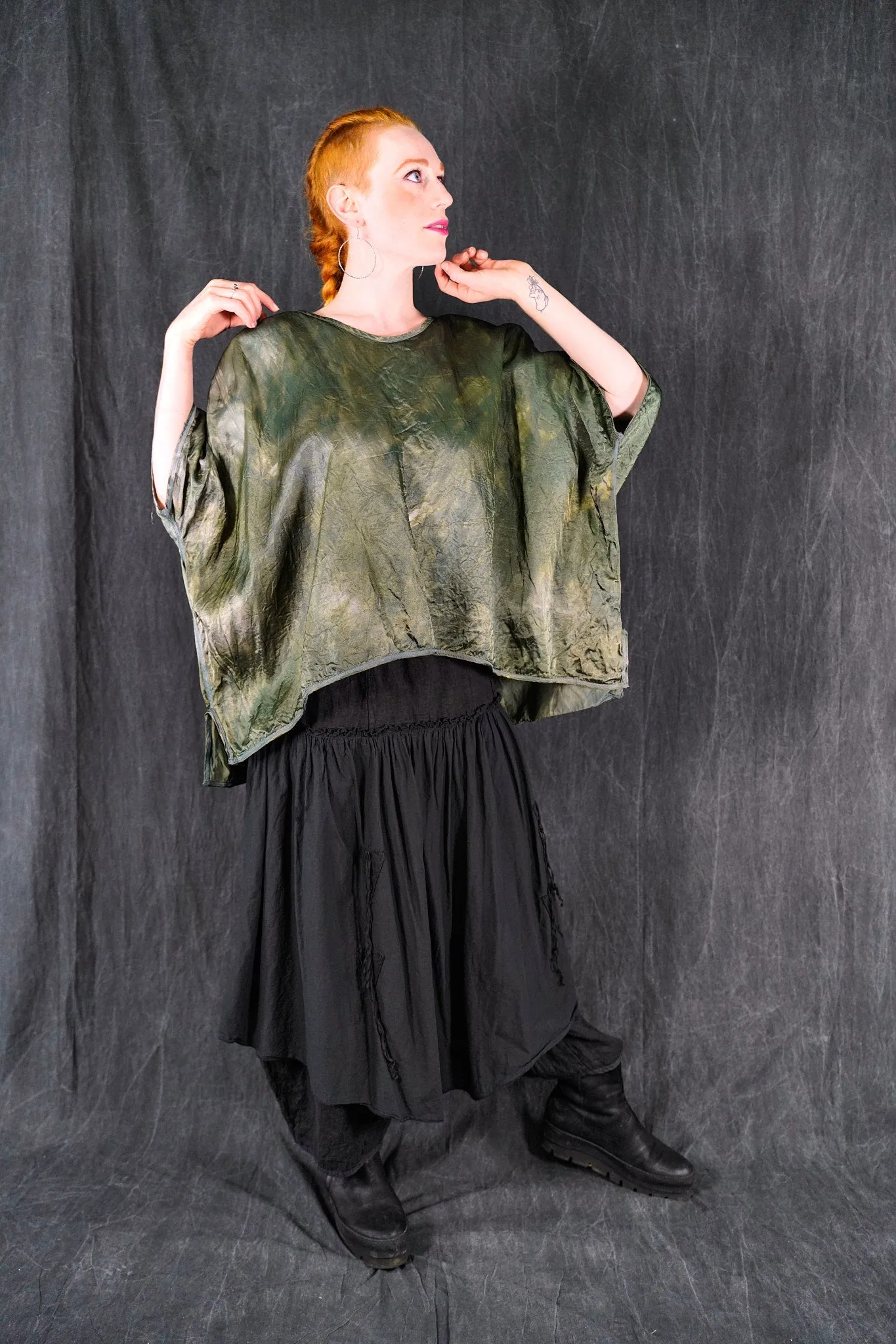 3266 Fusion Pant Skirt- Black Unprinted