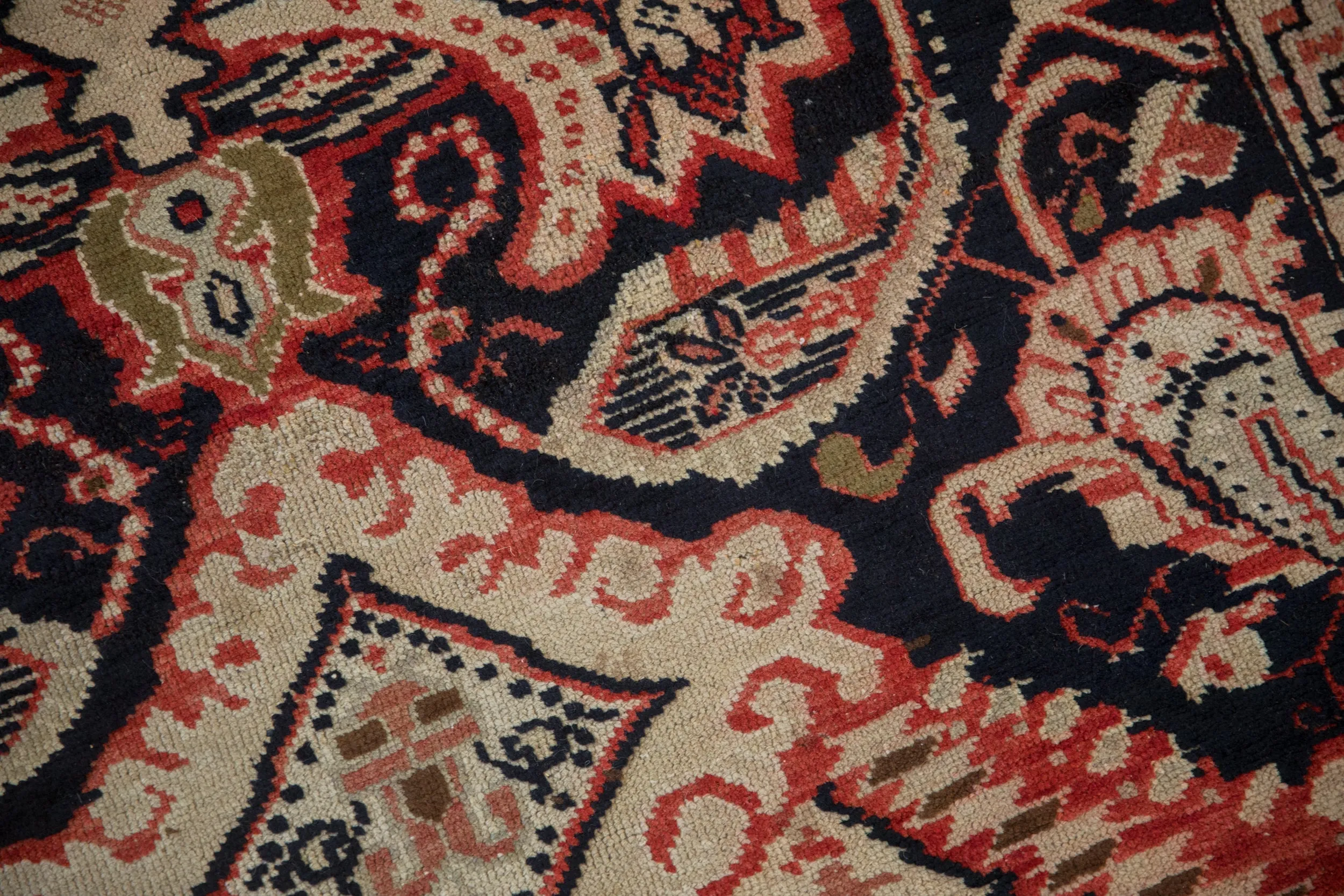 3.5x13 Antique Karabagh Rug Runner