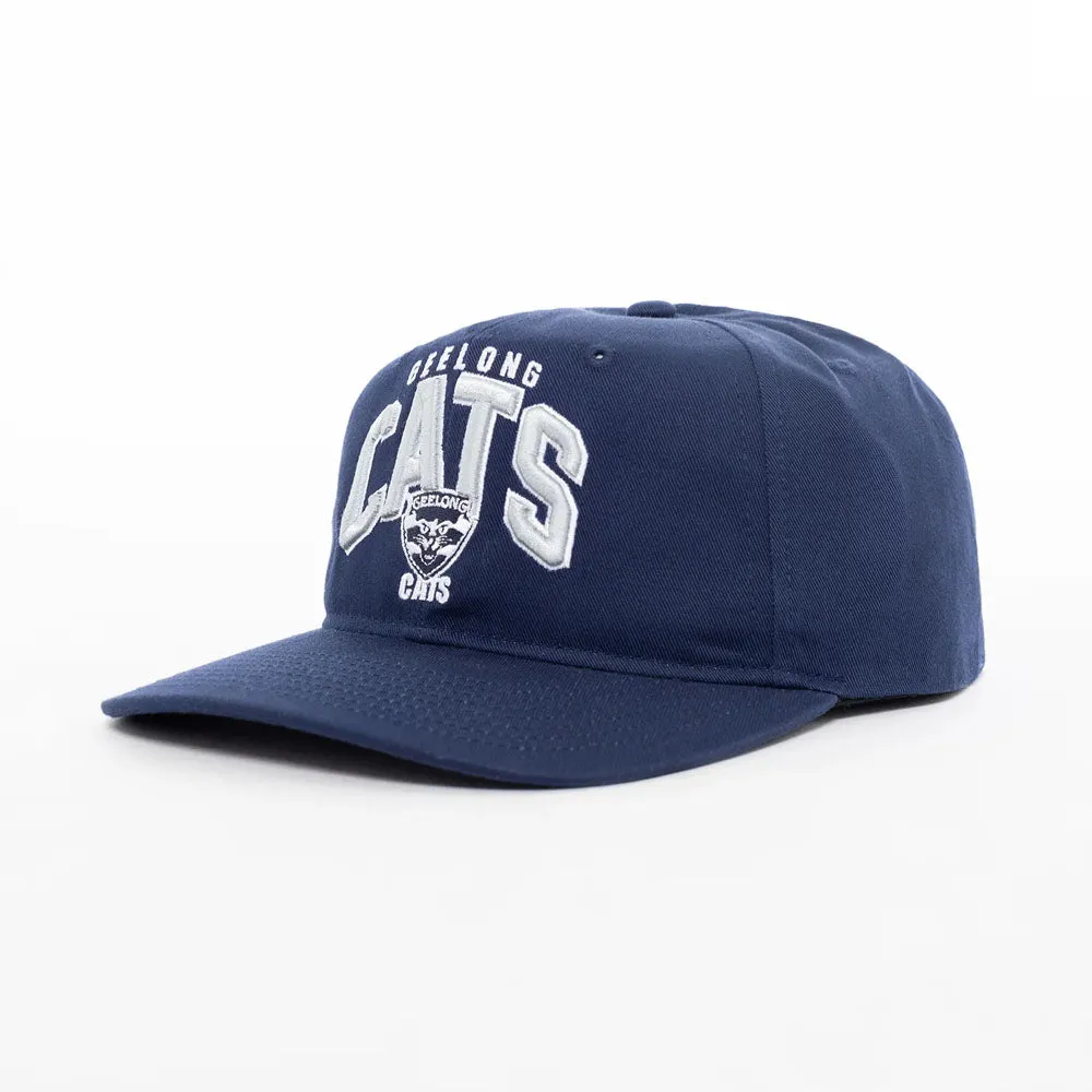 AFL Geelong Cats Adult Arch Wordmark Cap