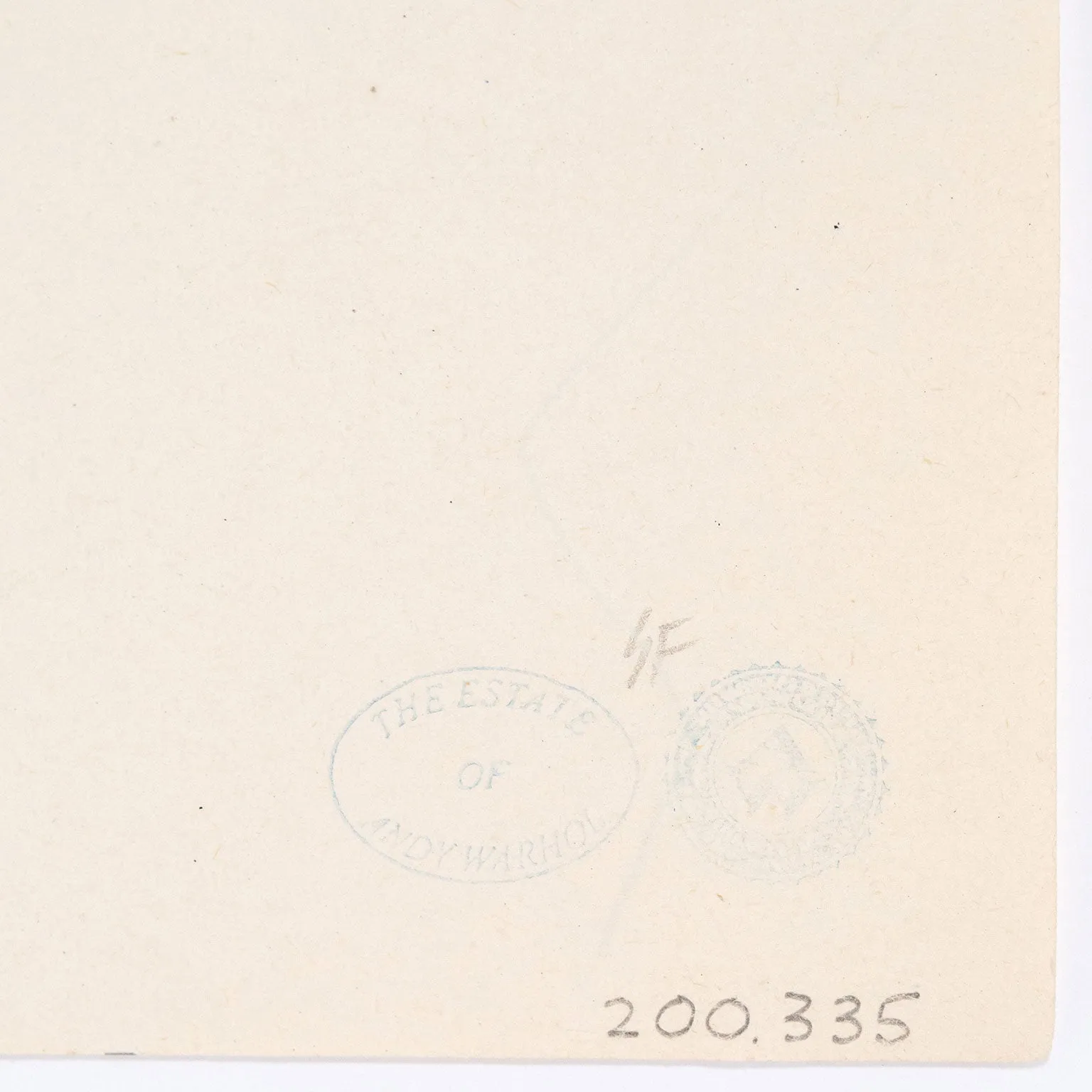 ANDY WARHOL "ORION" DRAWING, 1955