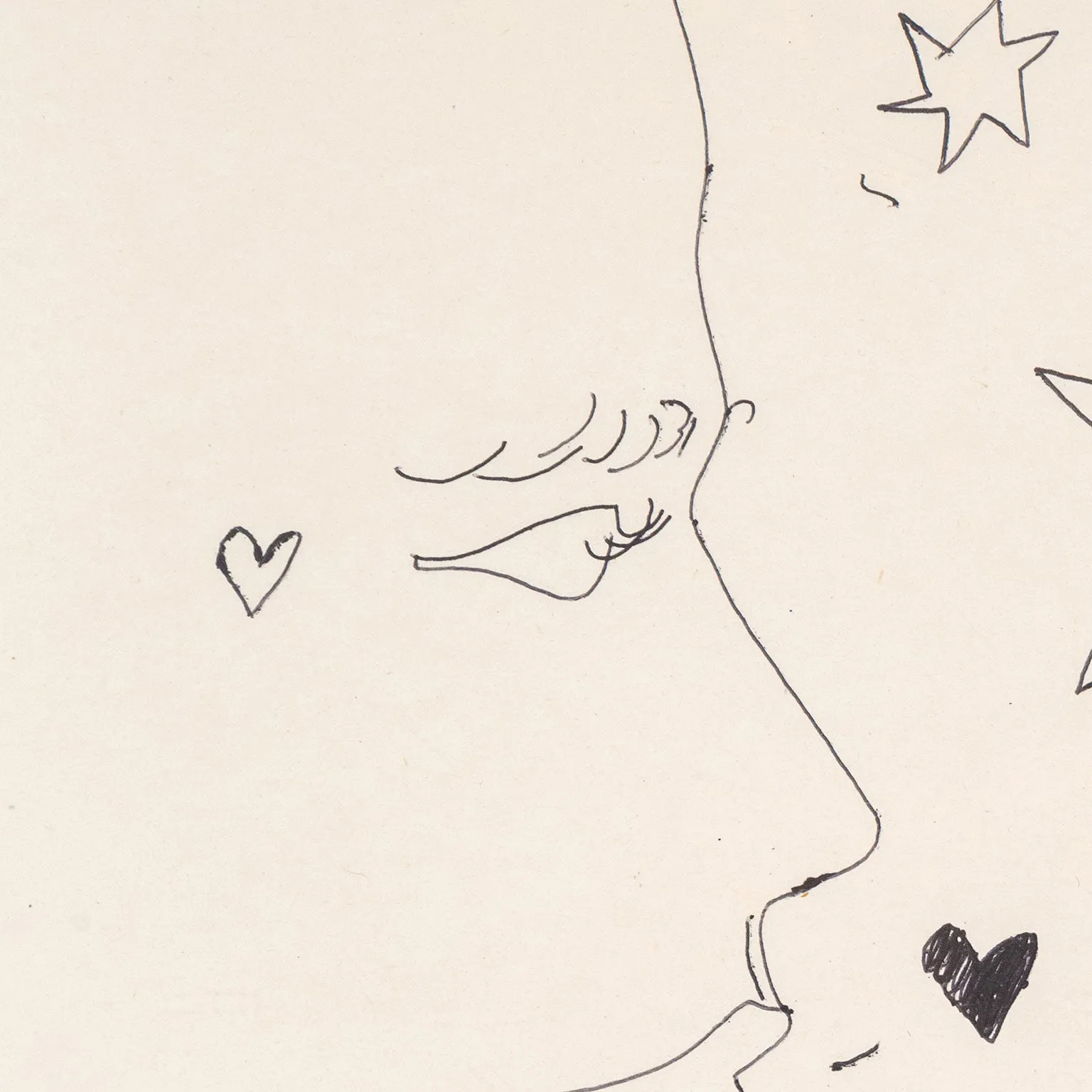 ANDY WARHOL "ORION" DRAWING, 1955