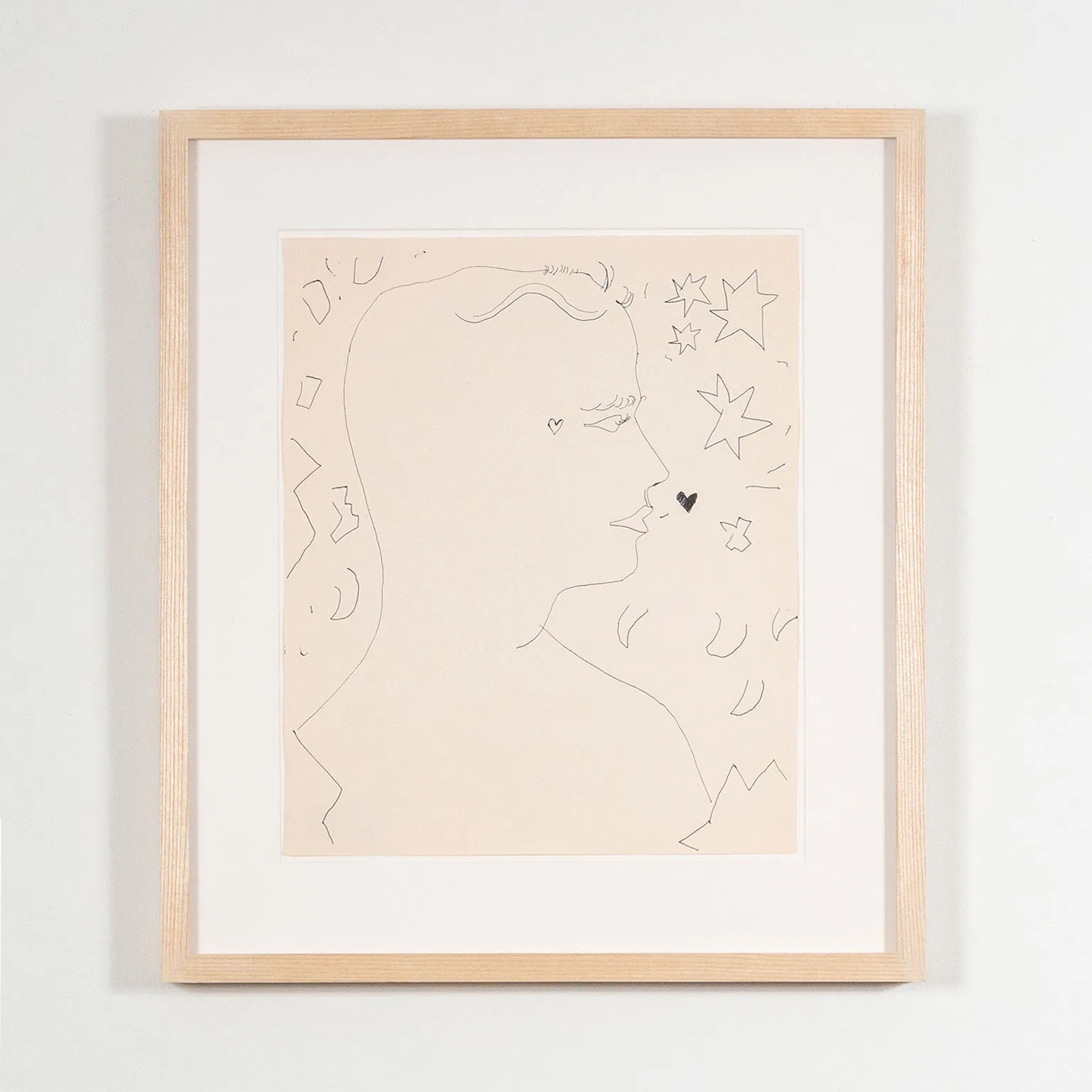 ANDY WARHOL "ORION" DRAWING, 1955