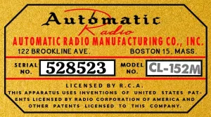 AUTOMATIC-GOLD-LABEL-CL-152M
