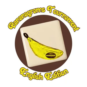 Bananagrams Tournament - English Edition | October 10, 2024