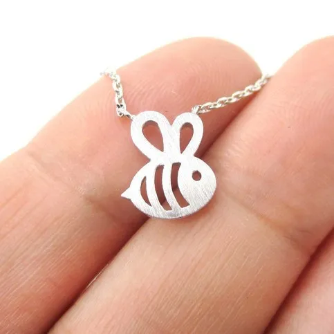 Beetress Honeycomb Beehive Necklace