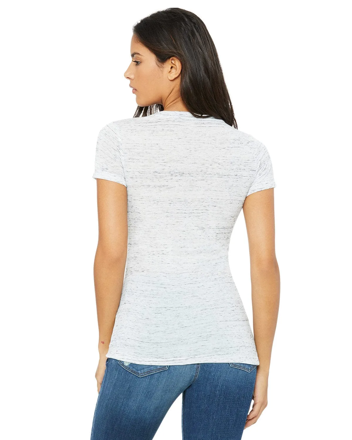 Bella Canvas Ladies Deep V-Neck T-Shirt