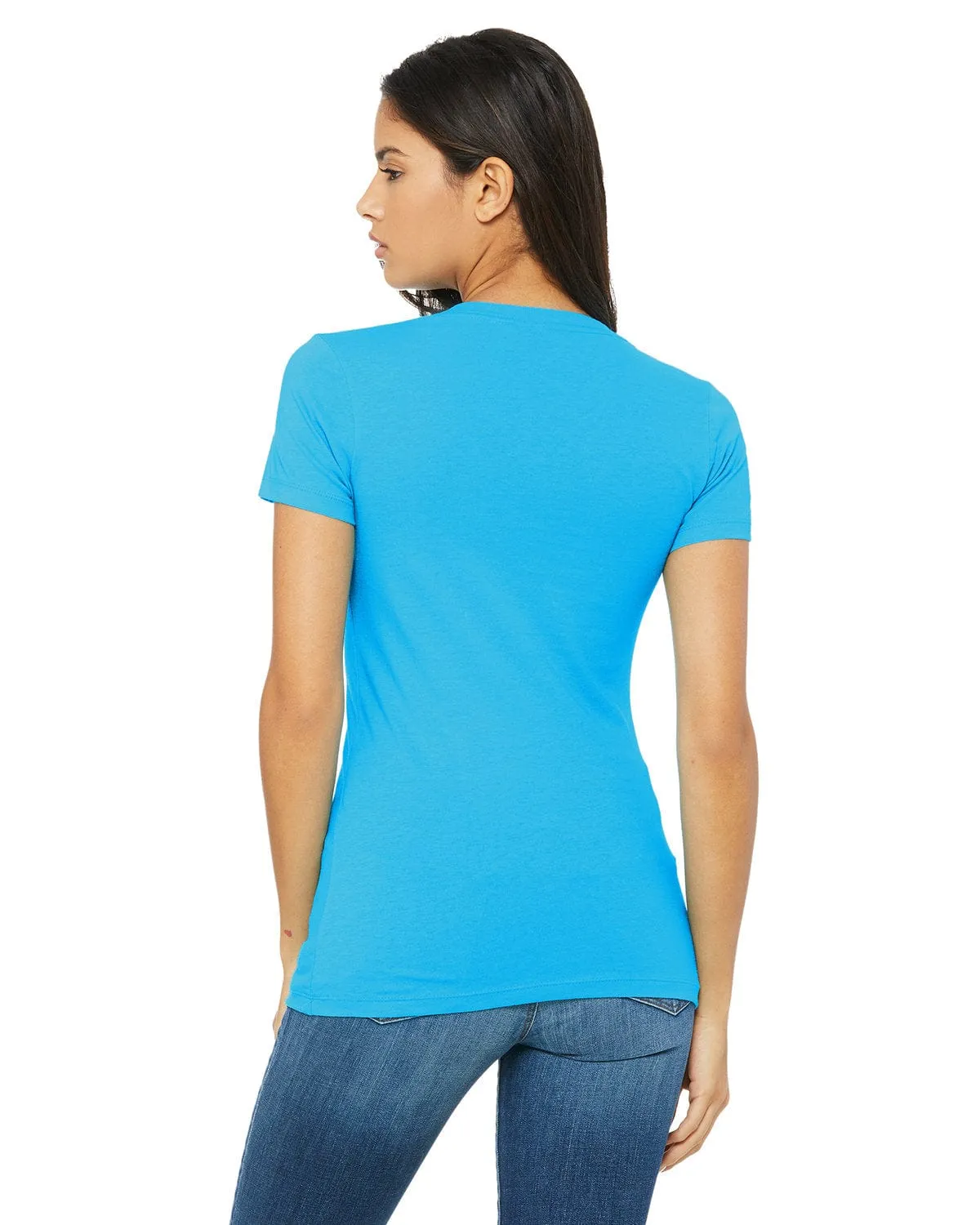 Bella Canvas Ladies Deep V-Neck T-Shirt