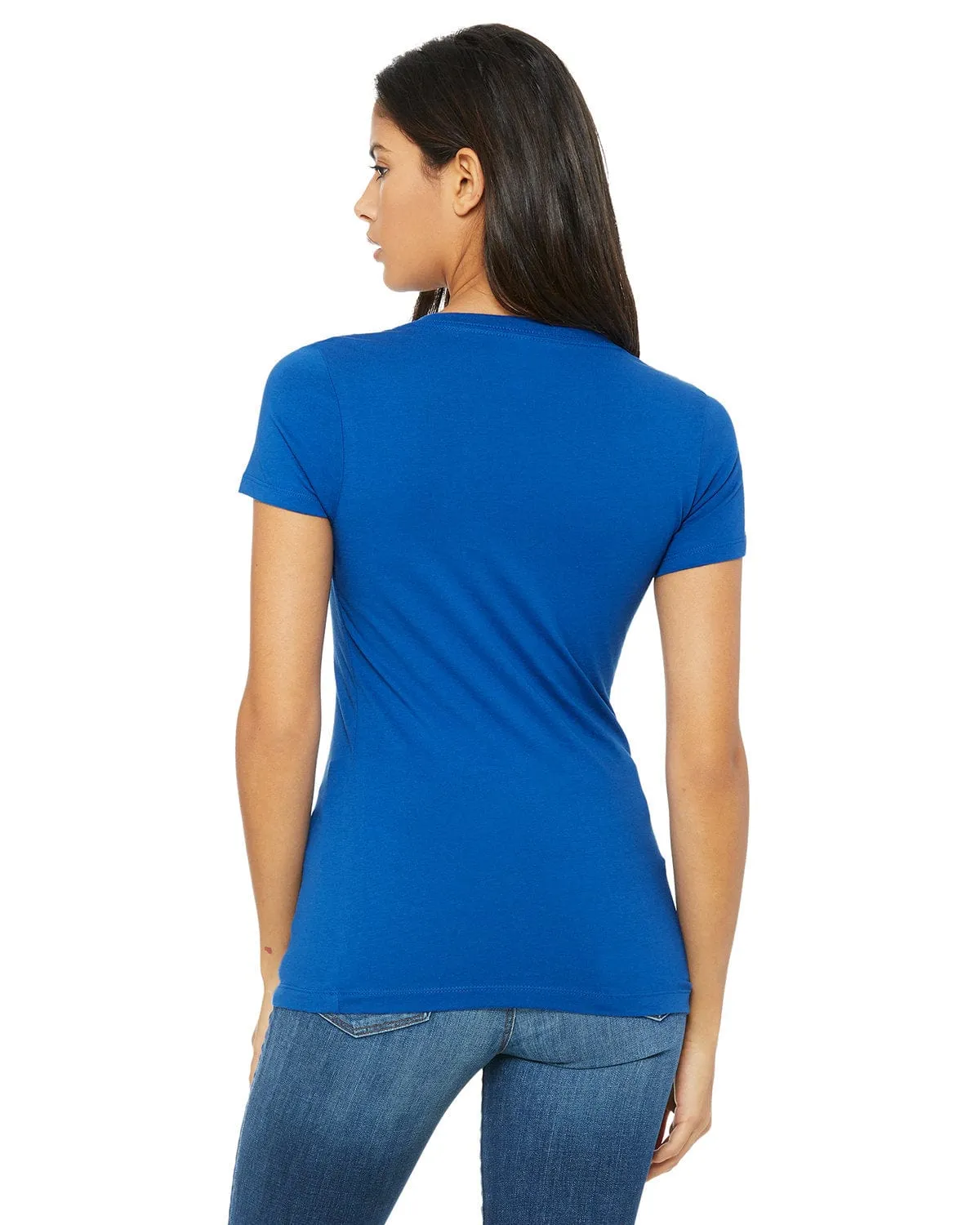 Bella Canvas Ladies Deep V-Neck T-Shirt
