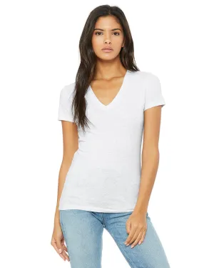 Bella Canvas Ladies Deep V-Neck T-Shirt
