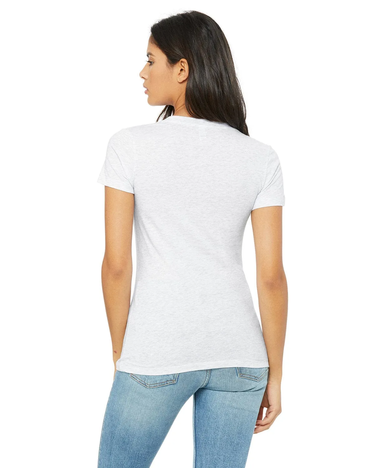 Bella Canvas Ladies Deep V-Neck T-Shirt