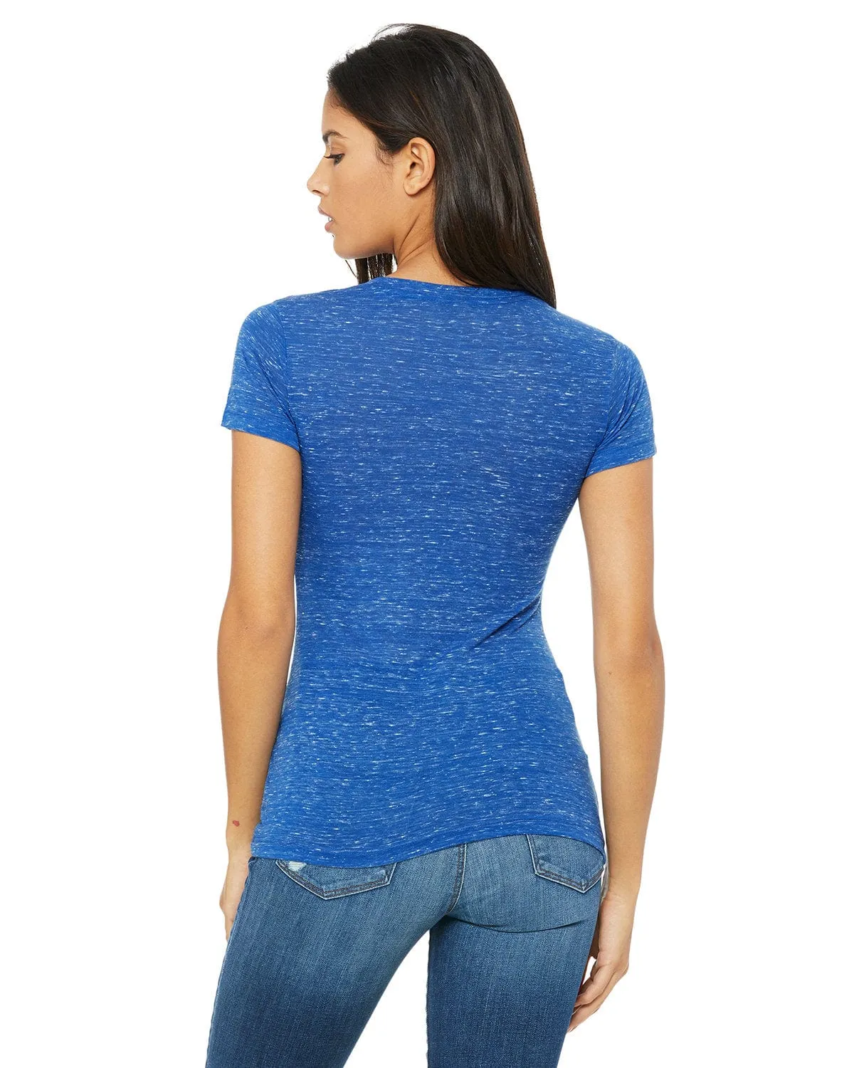 Bella Canvas Ladies Deep V-Neck T-Shirt