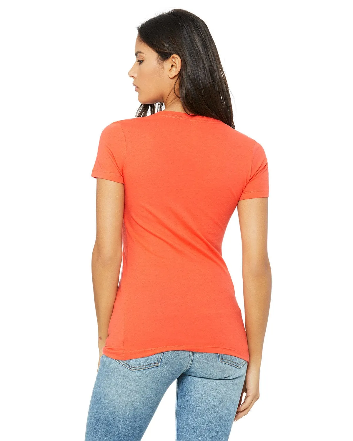 Bella Canvas Ladies Deep V-Neck T-Shirt