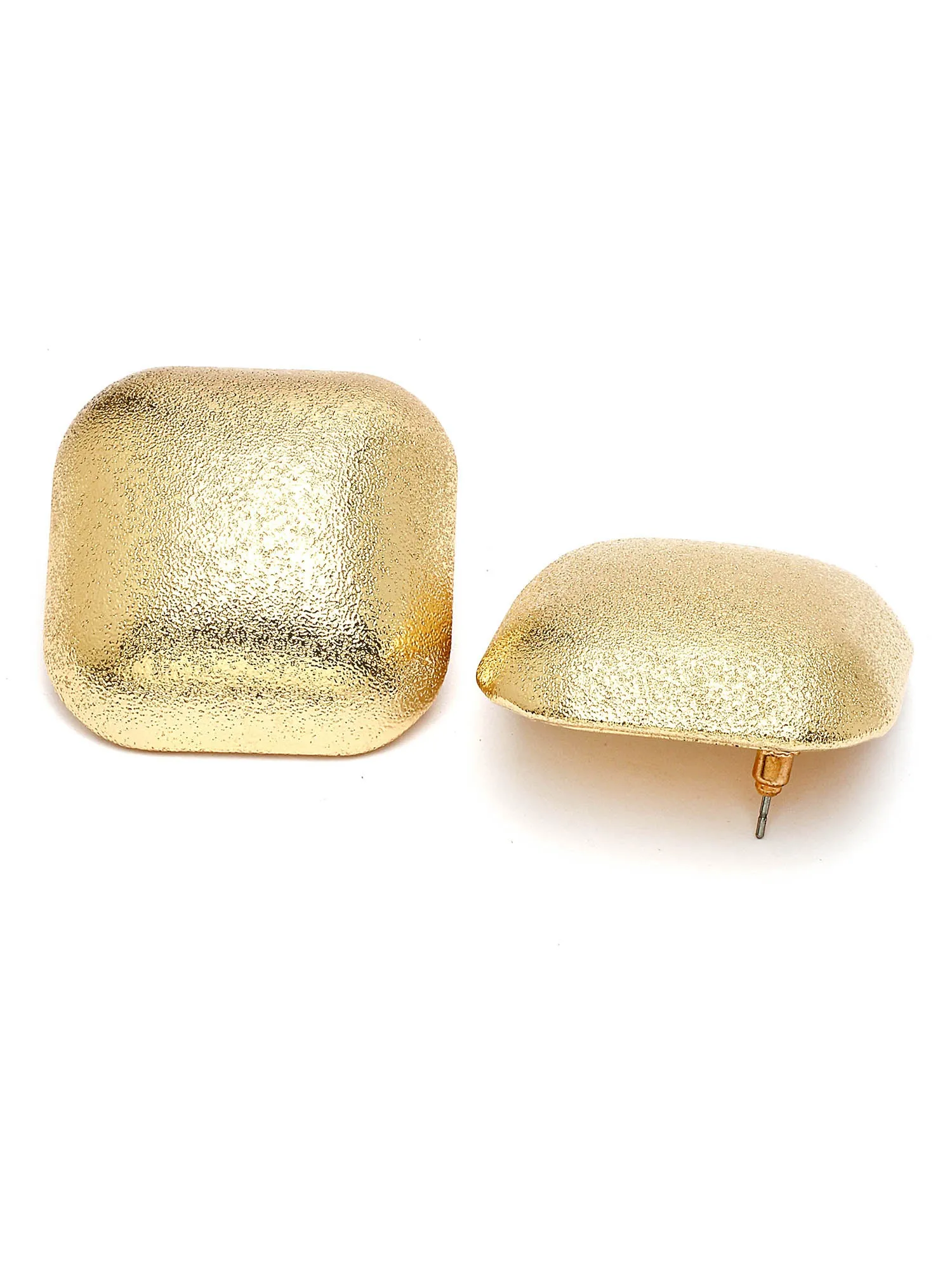Bohey by KARATCART Gold Plated Stud Earrings for Women