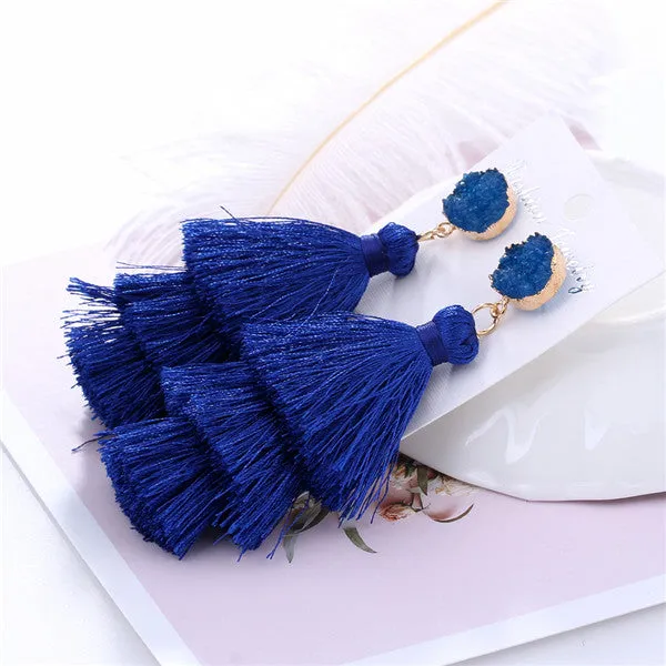 Boho Long Tassel Earrings