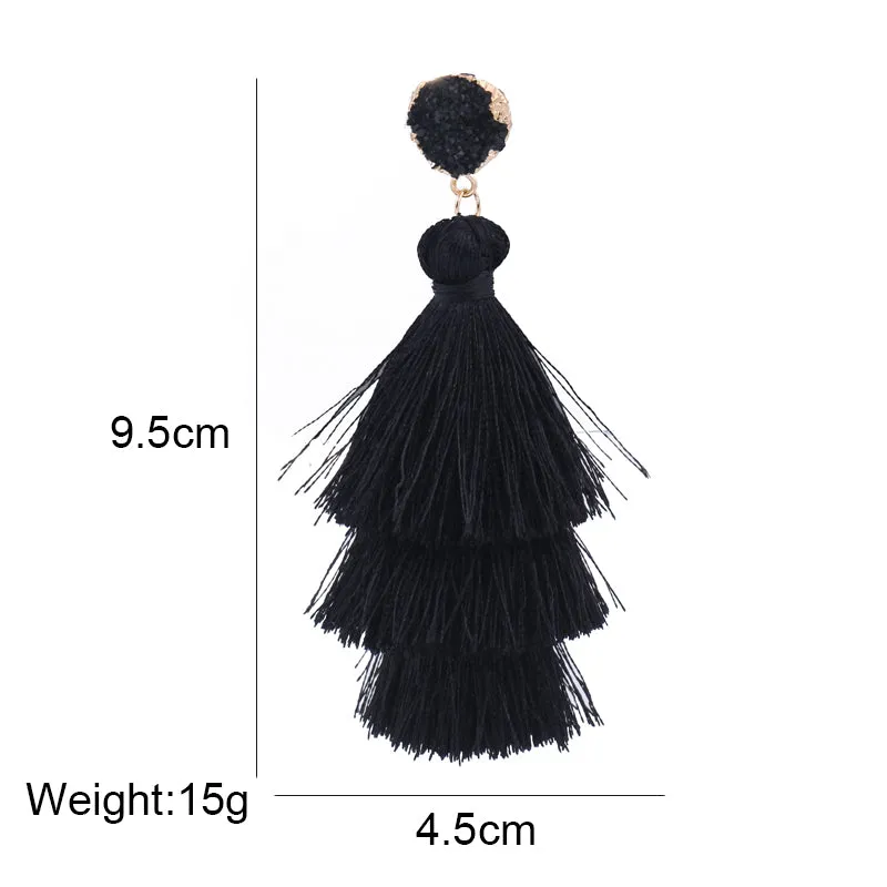 Boho Long Tassel Earrings