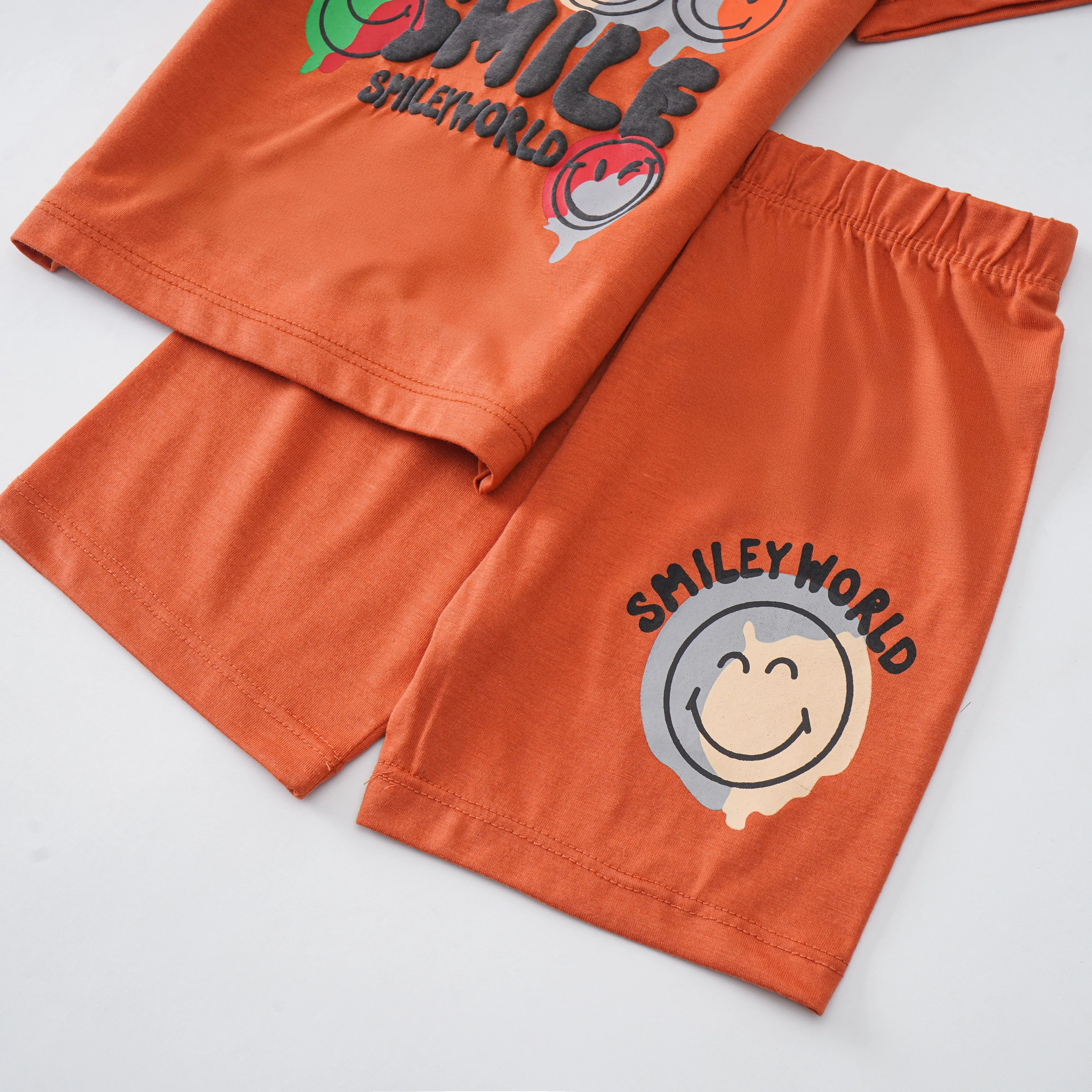 Boys Half Sleeves 2 Piece Suit (7912)