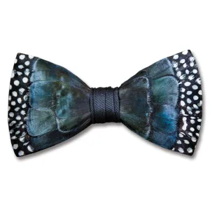 Brackish Green Pond Pheasant and Guinea Bow Tie