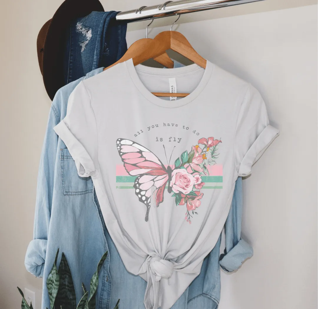 Butterfly tee