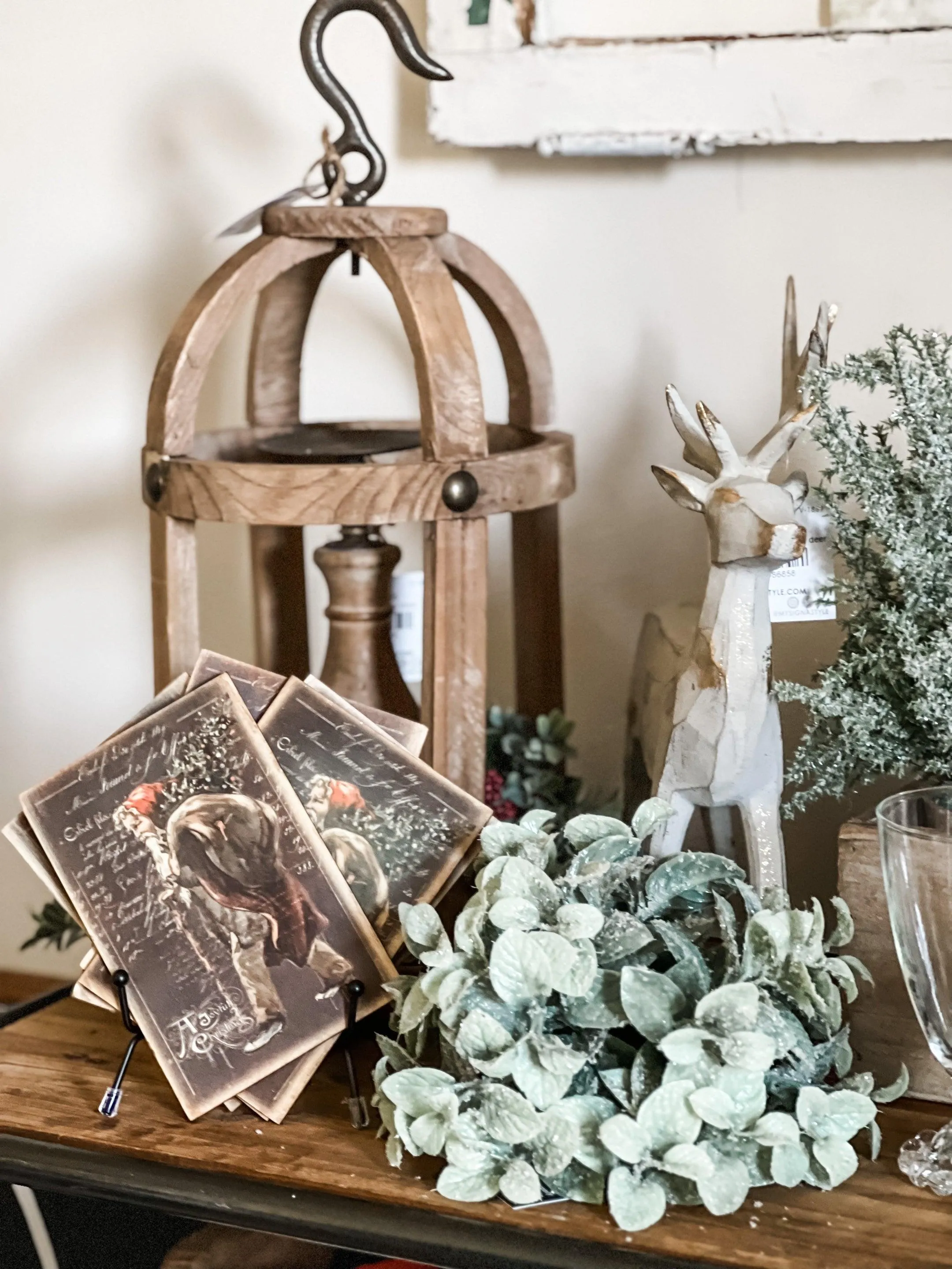 Christmas Wood Postcards - Vintage Santa Series