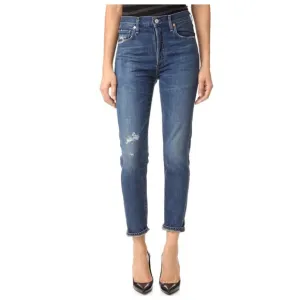 CITIZENS OF HUMANITY Liya High Rise Classic Fit Crop Jeans Premium Vintage 27