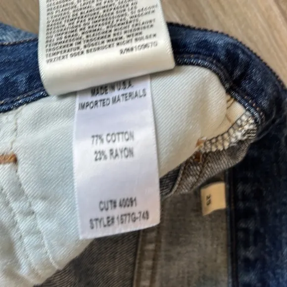 CITIZENS OF HUMANITY Liya High Rise Classic Fit Crop Jeans Premium Vintage 27