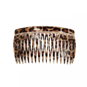 Classic Large Leopard Side Comb