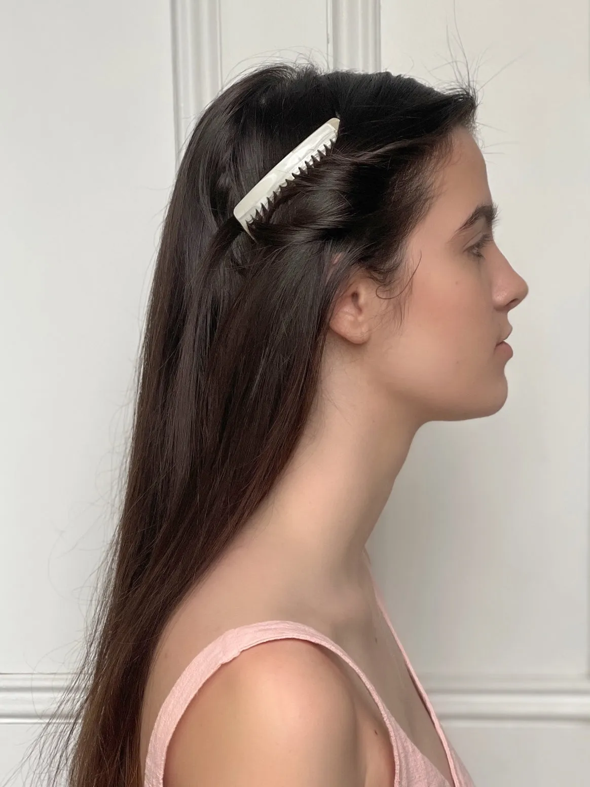 Classic Large Leopard Side Comb