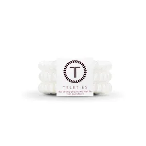 Coconut White Small Hair Tie 3 Pack