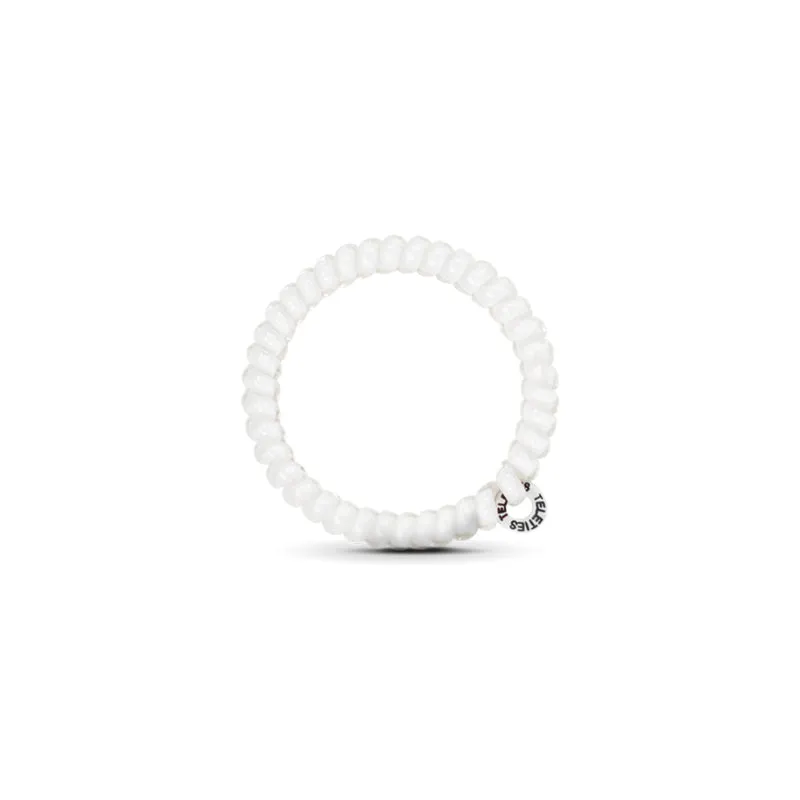 Coconut White Small Hair Tie 3 Pack