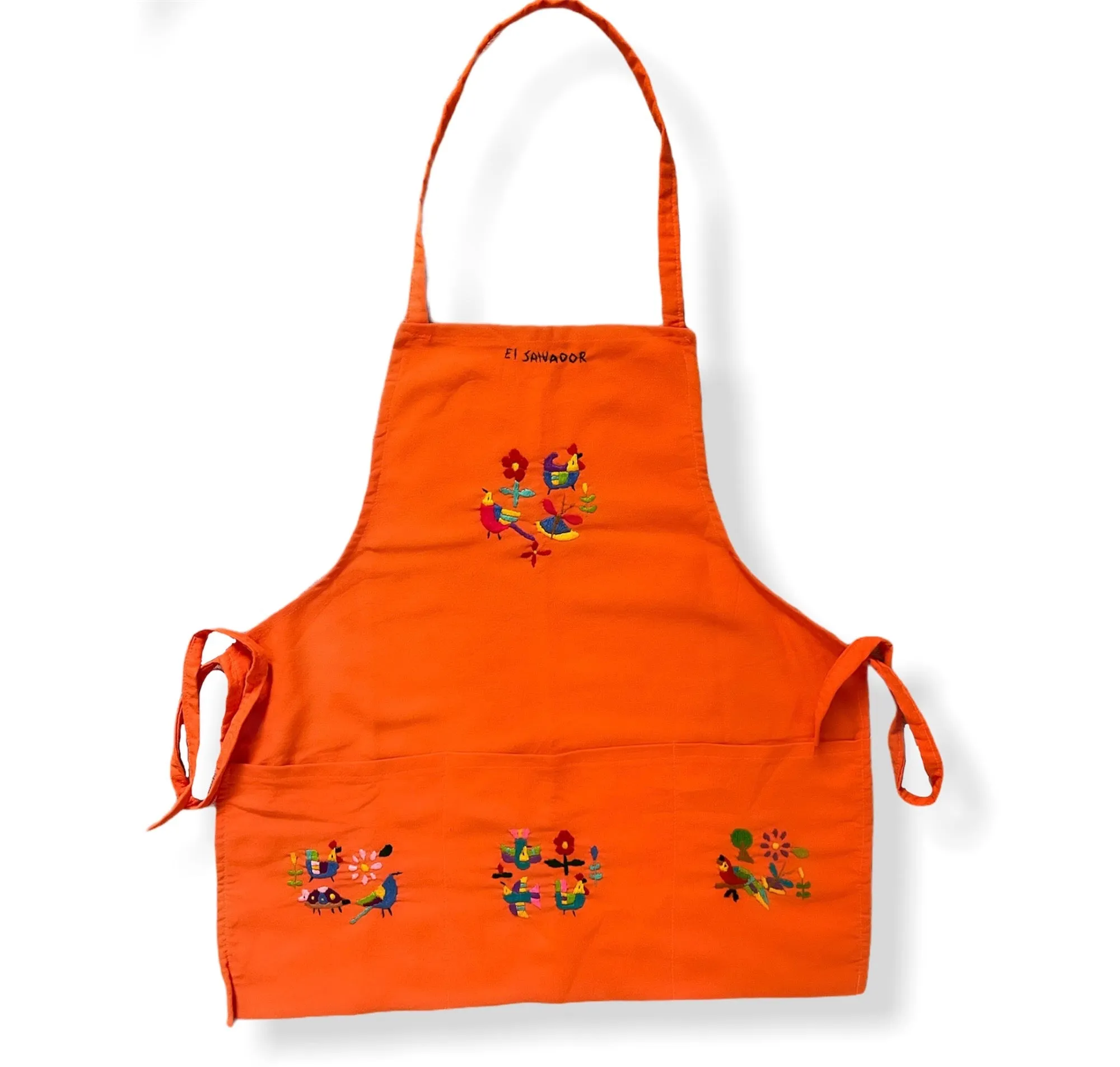 Colorful Embroidered Aprons- Delantales Variados Bordados de Multicolores