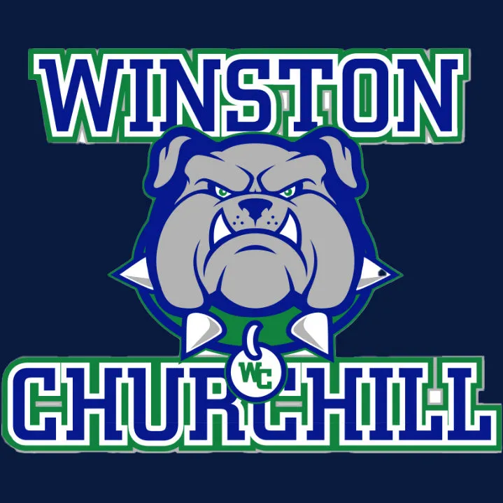 Custom Churchill Hooded Blanket