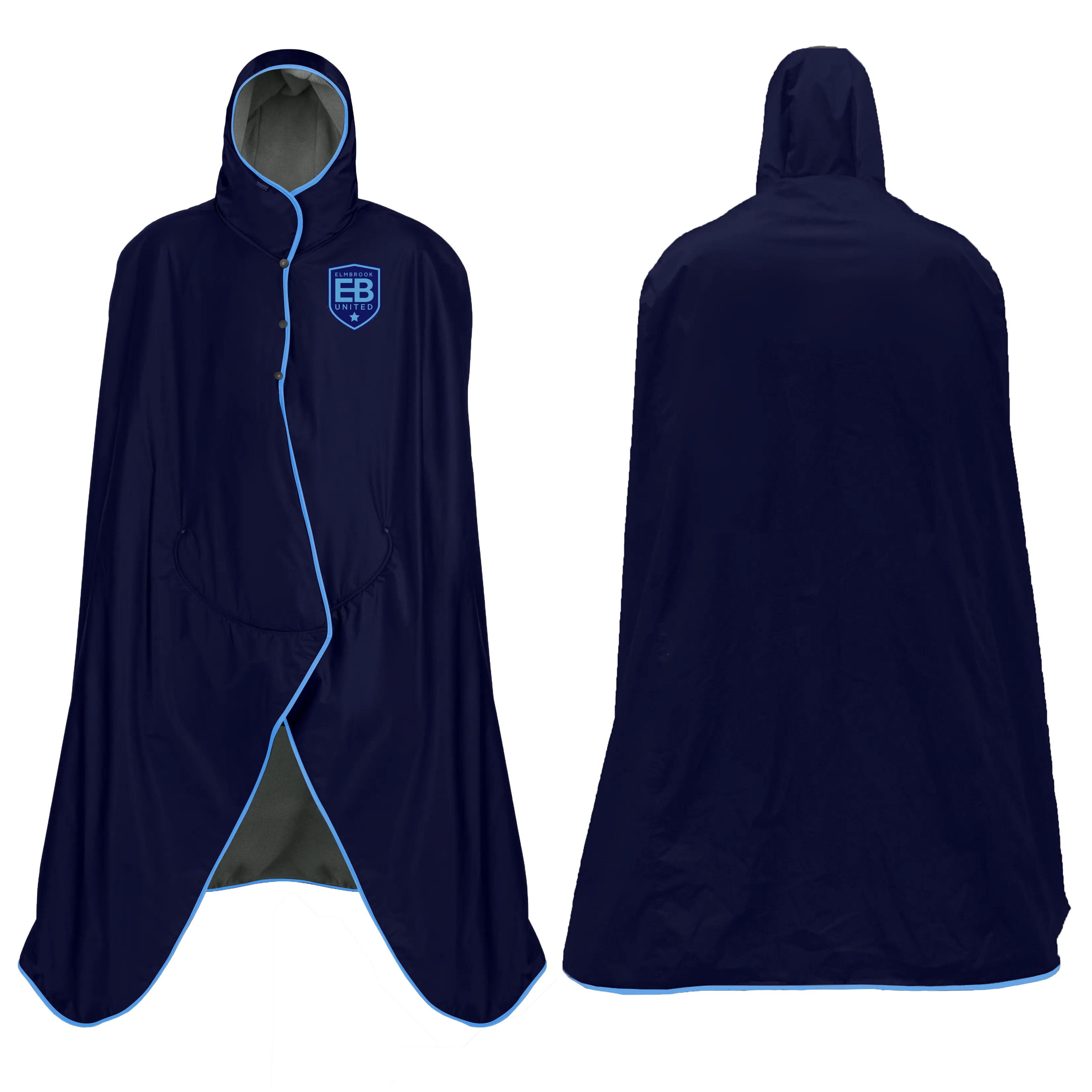 Custom Elmbrook United Hooded Blanket