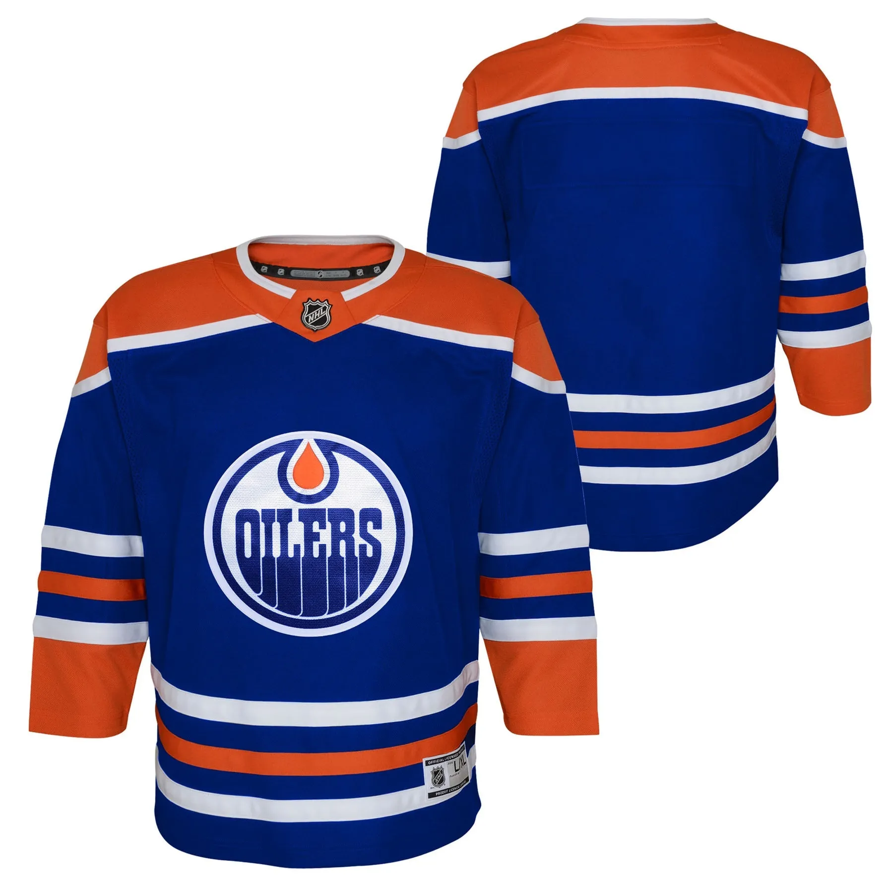 Customizable Youth Premier Jersey - Edmonton Oilers