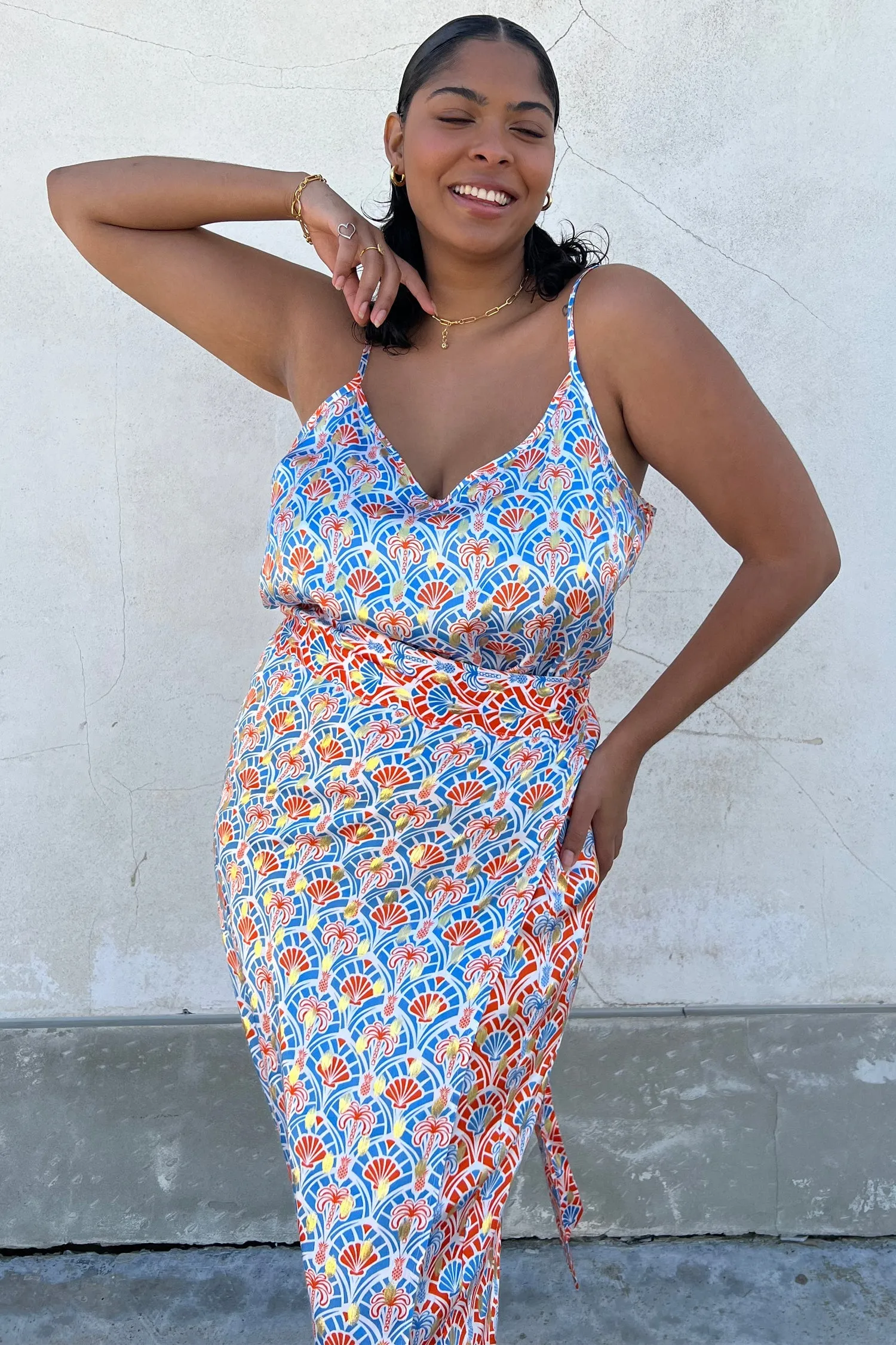 Deco Palm Cami Top
