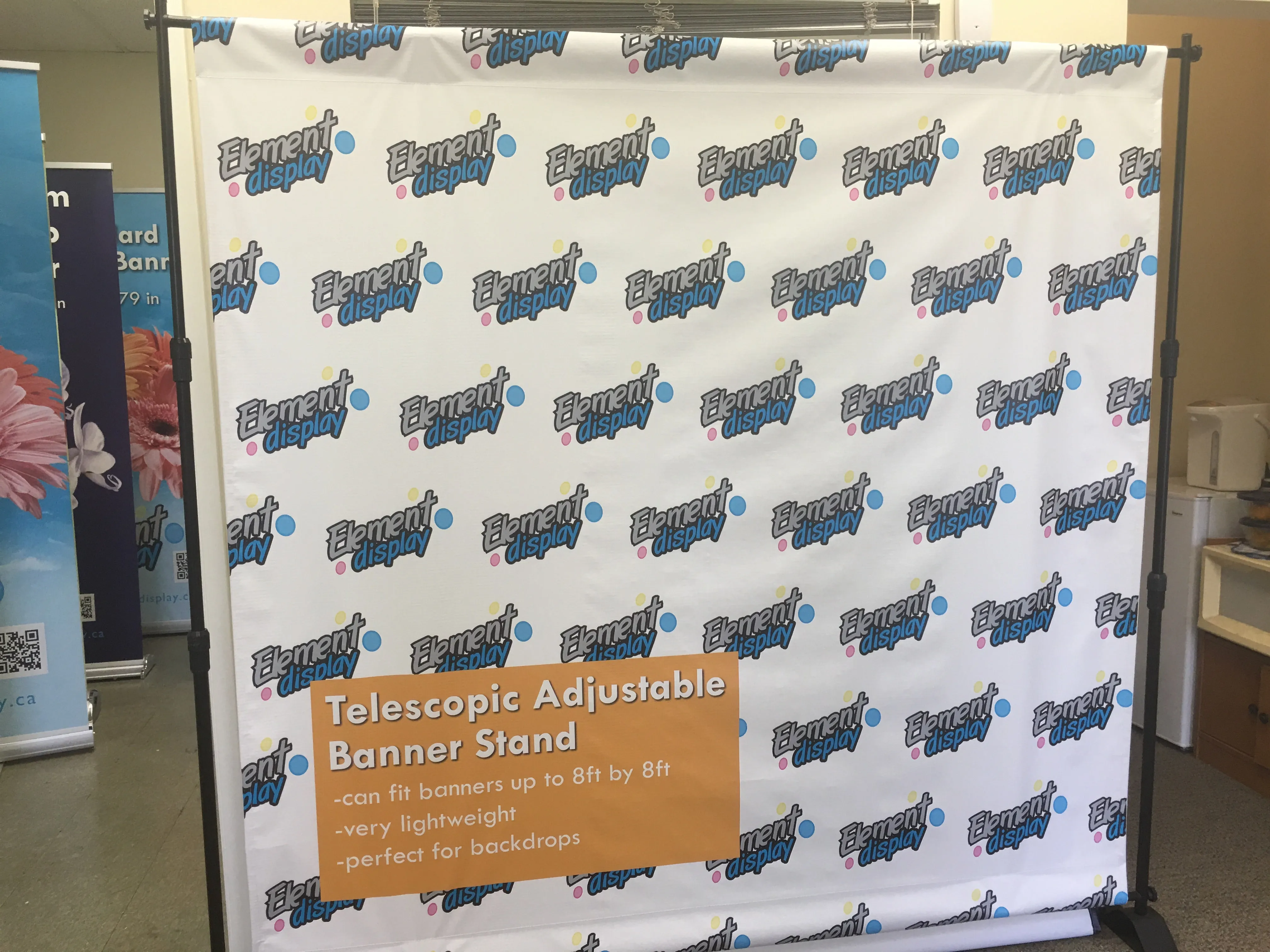 Deluxe Telescopic Banner Stand (up to 10ft x 10ft)