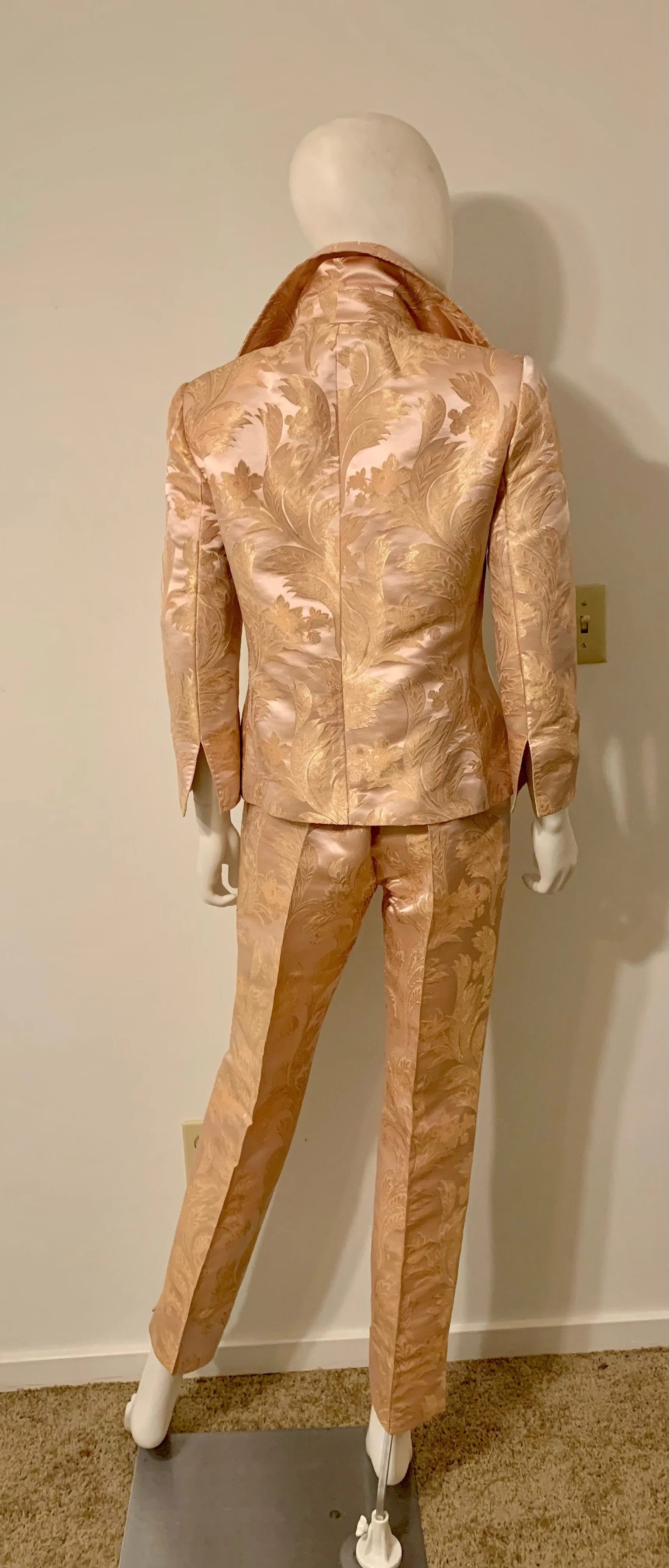 Dolce & Gabbana SS 2000 Paisley Print Pant Set