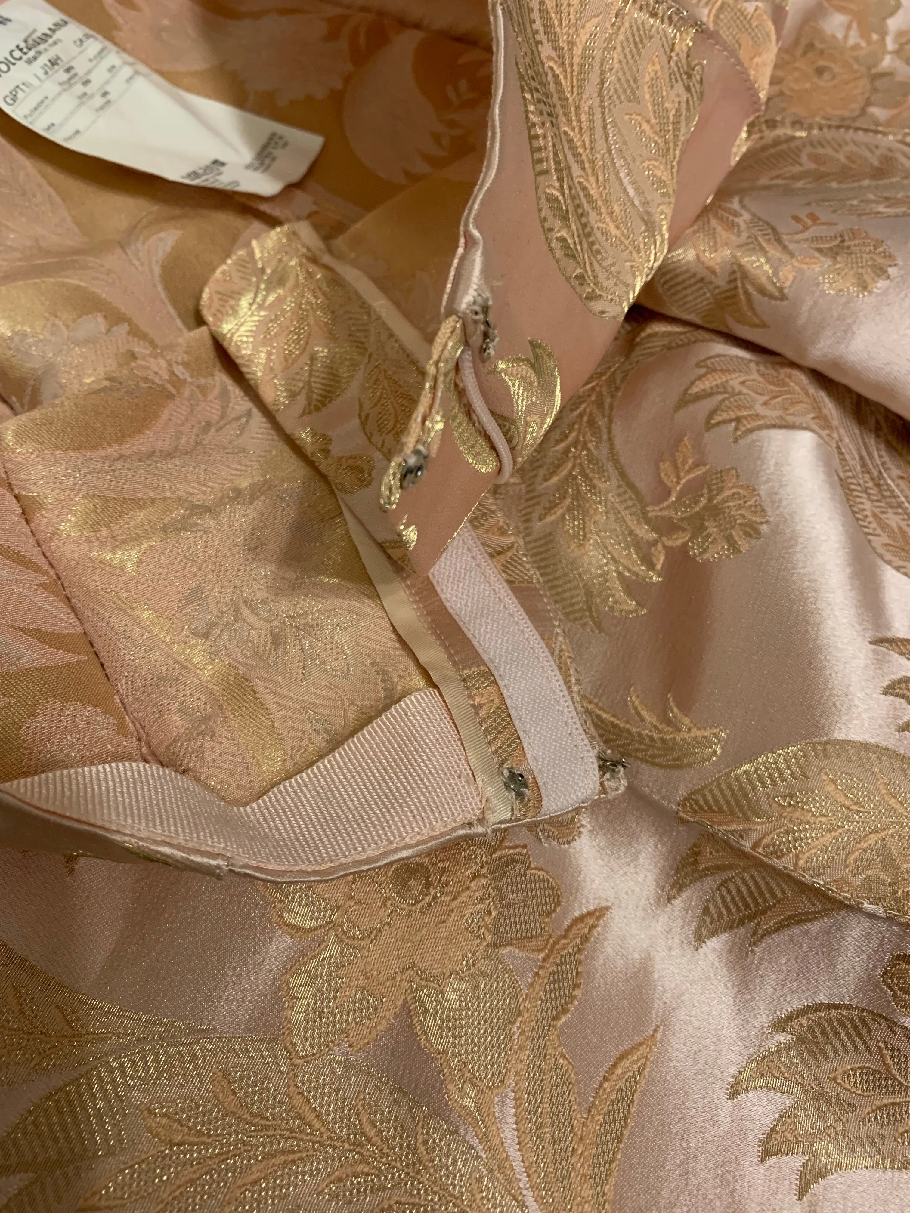 Dolce & Gabbana SS 2000 Paisley Print Pant Set